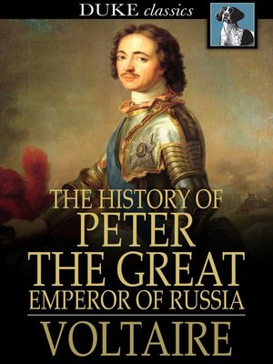 cover image of The History of Peter the Great